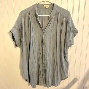 UO flowy button up shirt